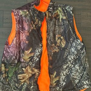 Woolrich Camouflage Vest with Brown Accents